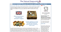 Desktop Screenshot of naturalsoapworks.co.uk